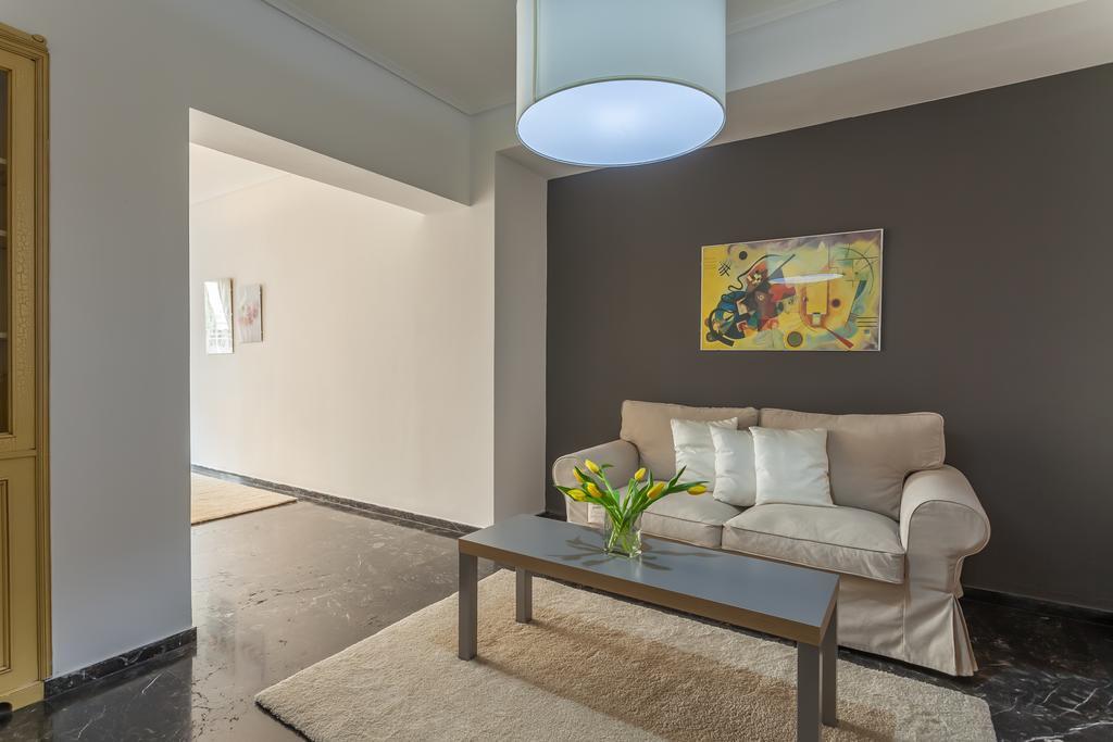 Tranquil Central Apt, Behind Athens Caravel Area Exteriér fotografie