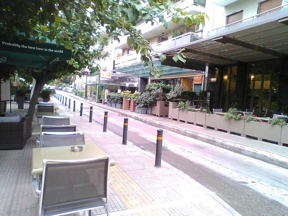 Tranquil Central Apt, Behind Athens Caravel Area Exteriér fotografie