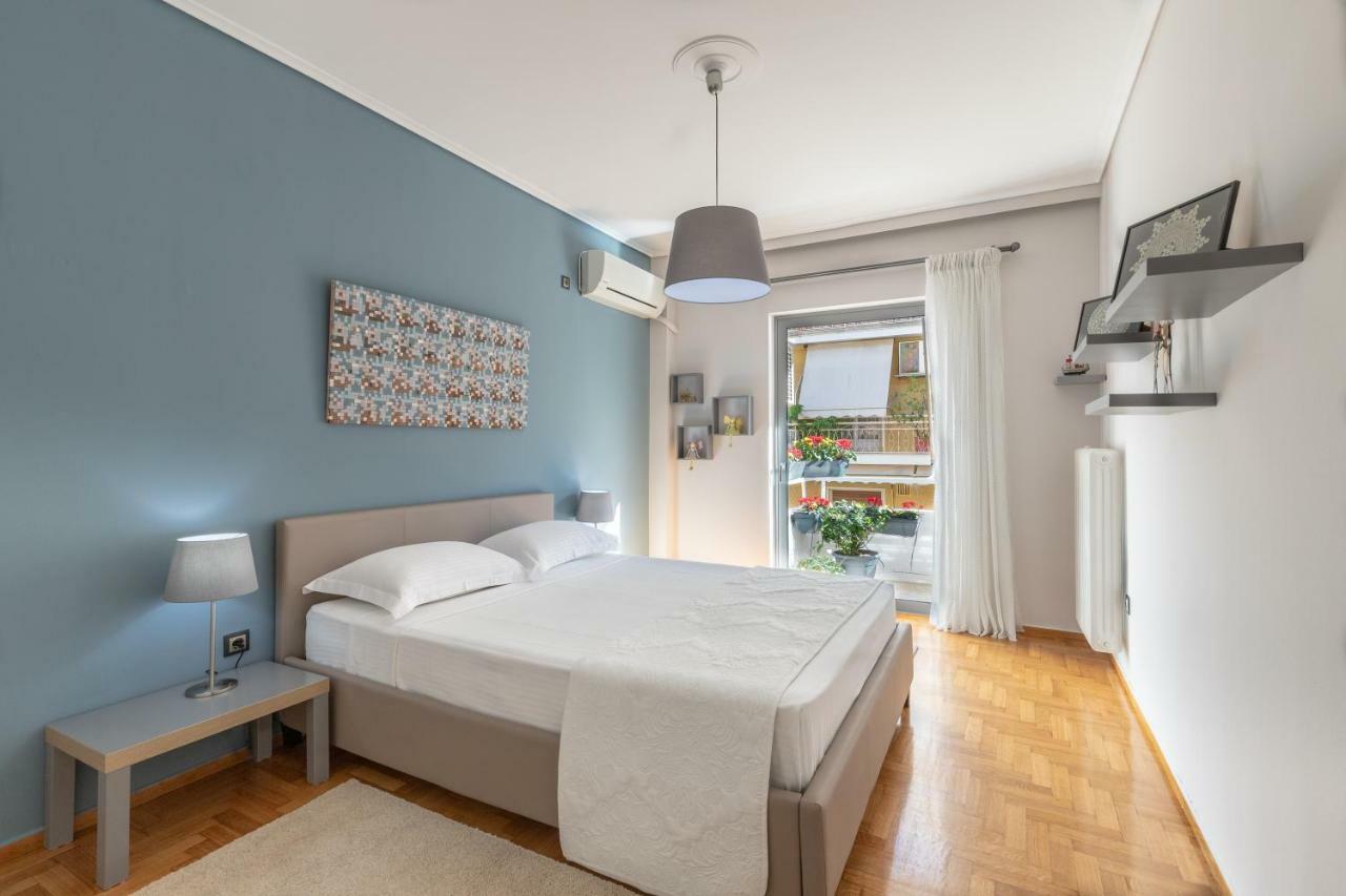 Tranquil Central Apt, Behind Athens Caravel Area Exteriér fotografie