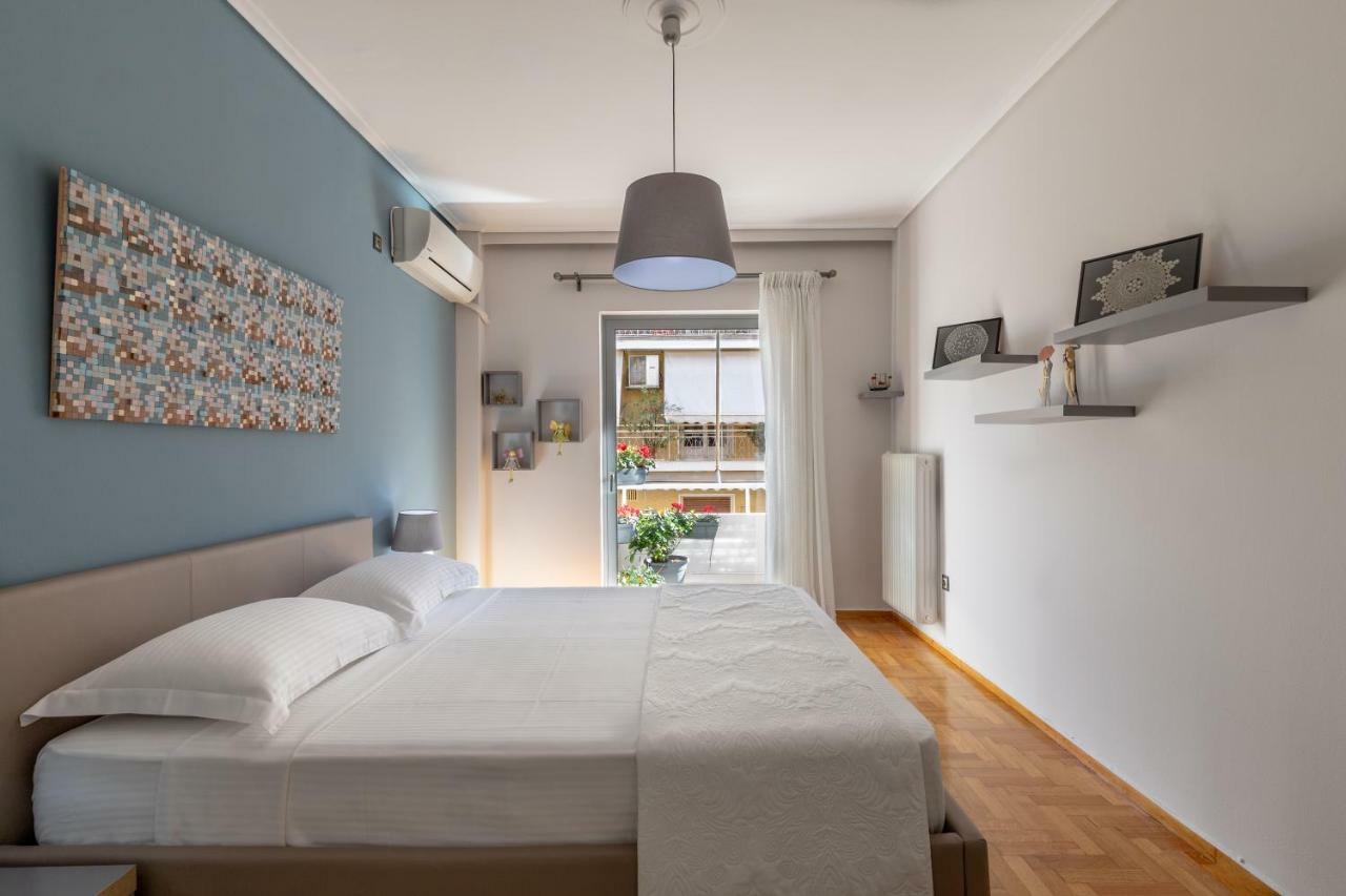 Tranquil Central Apt, Behind Athens Caravel Area Exteriér fotografie