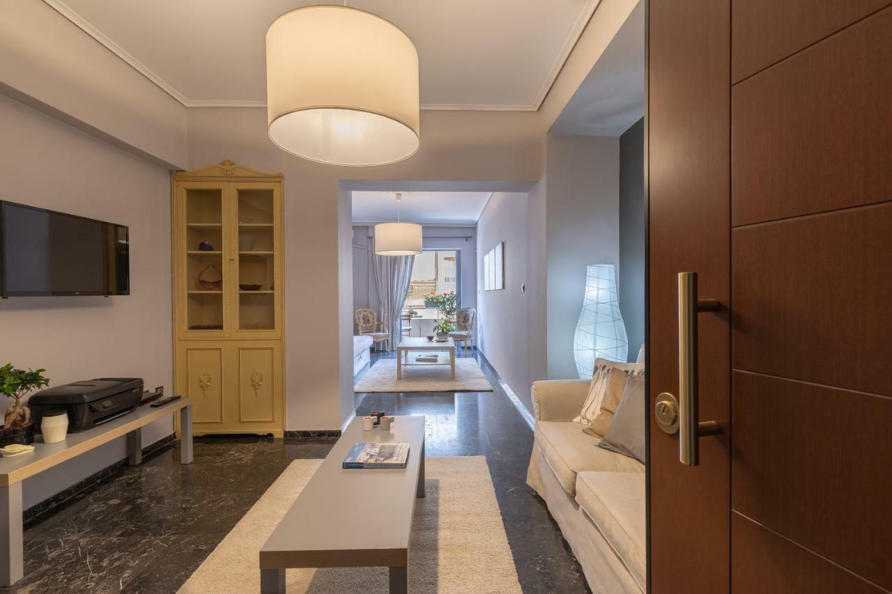 Tranquil Central Apt, Behind Athens Caravel Area Exteriér fotografie