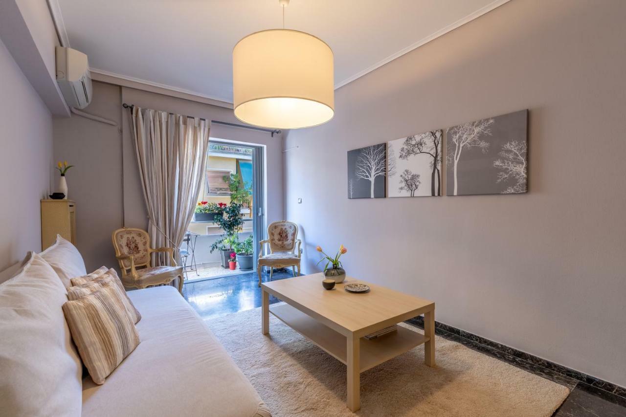 Tranquil Central Apt, Behind Athens Caravel Area Exteriér fotografie