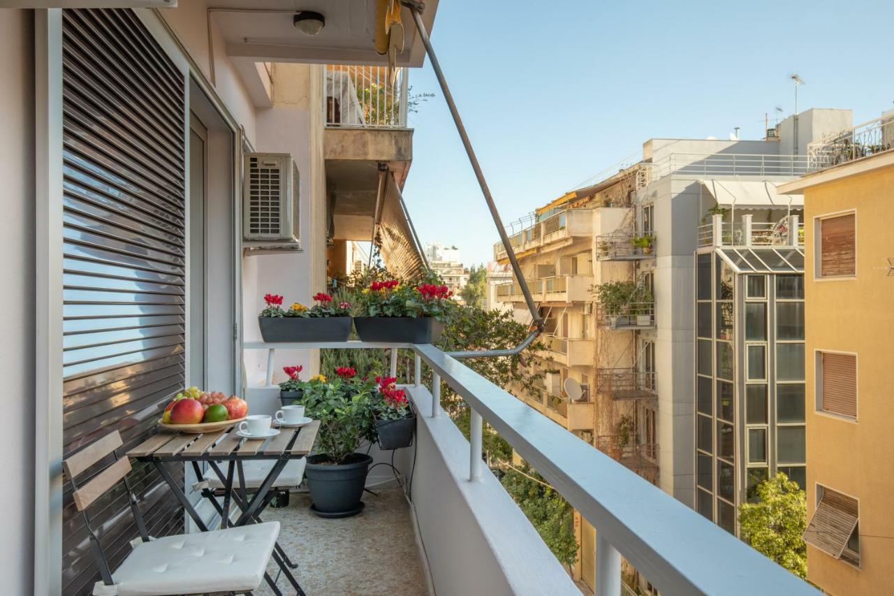 Tranquil Central Apt, Behind Athens Caravel Area Exteriér fotografie